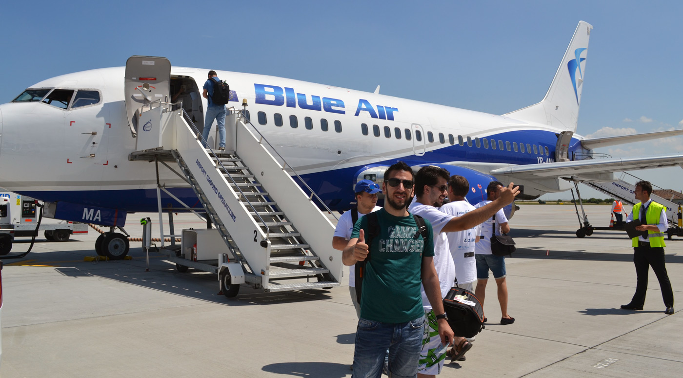 Tears blade success Blue Air a redeschis zborurile spre Constanța din Timișoara, Oradea și Cluj