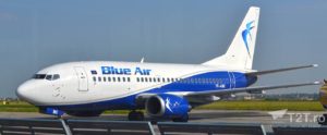 Boeing 737-500 YR-AMC Blue Air