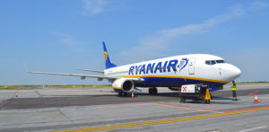 Aeronavă Boeing 737-800 Ryanair pe Aeroportul Timișoara - 2017